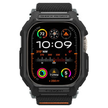 Заредете изображение във визуализатора на галерията – Spigen Lite Fit Pro case with strap for Apple Watch Ultra 1 / 2 (49 mm) - matte black
