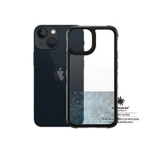 Заредете изображение във визуализатора на галерията – PanzerGlass ClearCase antibacterial Military Grade certified case for iPhone 13 mini - transparent and black
