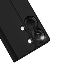 Заредете изображение във визуализатора на галерията – Dux Ducis Skin Pro case with flap and card slot for OnePlus Nord 3 / Ace 2V - black
