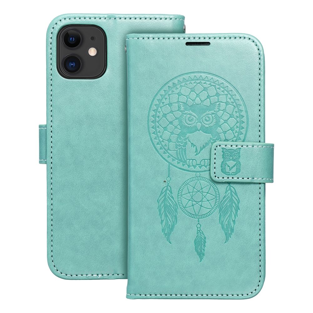 Калъф тип книга MEZZO за IPHONE 11 dreamcatcher зелен