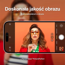 Заредете изображение във визуализатора на галерията – PanzerGlass Picture Perfect camera protection for iPhone 15 / 15 Plus - with black frame
