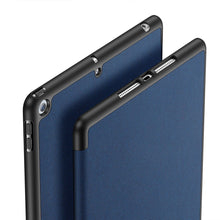 Заредете изображение във визуализатора на галерията – Dux Ducis Domo case with flap and smart sleep for iPad 7 / 8 / 9 10.2'' - blue
