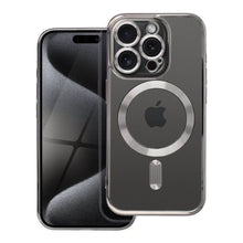 Заредете изображение във визуализатора на галерията – ELECTRO MAG COVER case compatible with MagSafe for IPHONE 17 Pro grey titanium
