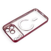 Заредете изображение във визуализатора на галерията – Case for iPhone 18 Pro Max / 17 Pro Max Electro Mag Cover compatible with MagSafe dark cherry

