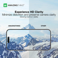 Заредете изображение във визуализатора на галерията – Amazing Thing Tempered glass Pure Glass IP15CAM3GLA on camera for Iphone 15 Pro/15 Pro Max
