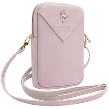 Заредете изображение във визуализатора на галерията – Guess Zip Triangle 4G bag - pink
