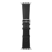 Заредете изображение във визуализатора на галерията – FORCELL F-DESIGN FA20 eco leather strap for APPLE Watch 42 / 44 / 45 / 49 mm black
