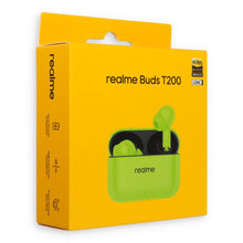 Заредете изображение във визуализатора на галерията – Wireless earphones Realme Buds T200 neon green
