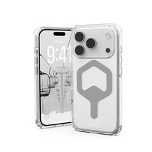 Заредете изображение във визуализатора на галерията – UAG Urban Armor Gear case PLYO compatible with MagSafe for IPHONE 17 Pro ice / silver
