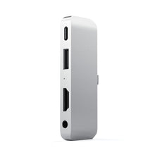 Заредете изображение във визуализатора на галерията – Adapter HUB 4in1 USB C Satechi Mobile Pro Hub ST-TCMPHS silver
