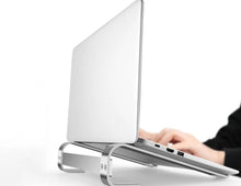 Заредете изображение във визуализатора на галерията – Stand for laptop ART P22 aluminium
