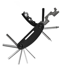 Заредете изображение във визуализатора на галерията – Rockbros GJ1601 16-in-1 multi-tool for bicycle repair - black
