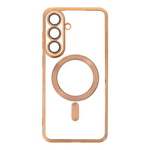 Заредете изображение във визуализатора на галерията – Case for Samsung S26 FE Electro Mag Cover compatible with MagSafe gold
