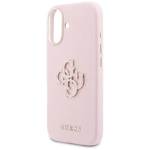 Заредете изображение във визуализатора на галерията – GUESS case for IPHONE 17 GUHCP17S5PS4RGGP (PU FW Resin Logo) pink
