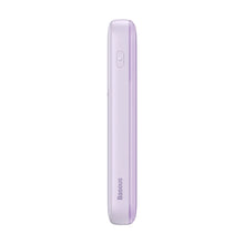 Заредете изображение във визуализатора на галерията – Baseus Comet Series powerbank with display 10000mAh 22.5W - purple + USB-A / USB-C cable
