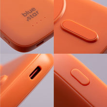 Заредете изображение във визуализатора на галерията – Powerbank compatible with MagSafe Blue Star Slim DG-P8 15W 5000 mAh orange

