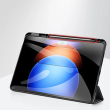 Заредете изображение във визуализатора на галерията – Dux Ducis Domo flip and smart sleep case for Xiaomi Pad 6S Pro 12.4'' - black
