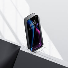 Заредете изображение във визуализатора на галерията – Benks Tempered glass Ultra Shield Privacy for Iphone 15/14 Pro black
