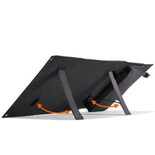 Заредете изображение във визуализатора на галерията – Choetech tourist USB solar charger, USB C 36W QC PD gray (SC006)
