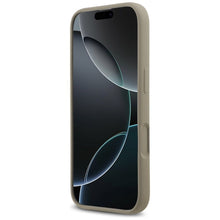 Заредете изображение във визуализатора на галерията – GUESS case for IPHONE 17 GUHCP17SSC4GSMW (Silicone W/ Big 4G Script) brown
