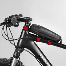 Заредете изображение във визуализатора на галерията – Rockbros B60 waterproof bicycle bag for frame - black
