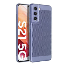 Заредете изображение във визуализатора на галерията – Гръб BREEZY за SAMSUNG S21 FE син
