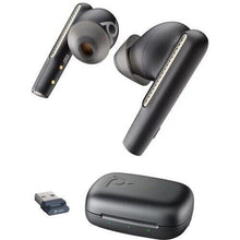 Заредете изображение във визуализатора на галерията – Wireless earphones Poly Voyager Free 60 UC BT700 USB A black
