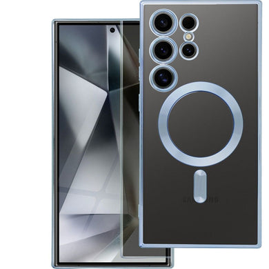 ELECTRO MAG COVER case compatible with MagSafe for XIAOMI Redmi 15C blue