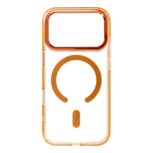 Заредете изображение във визуализатора на галерията – Case for iPhone 18 Pro / 17 Pro Frame Clear Hybrid Mag Cover compatible with MagSafe hermes orange
