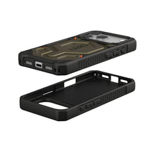 Заредете изображение във визуализатора на галерията – UAG Urban Armor Gear case MONARCH PRO compatible with MagSafe for IPHONE 17 Pro kevlar element green
