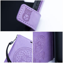 Заредете изображение във визуализатора на галерията – MEZZO Book case for MOTOROLA G56 dreamcatcher purple
