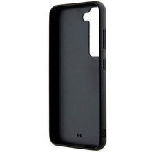 Заредете изображение във визуализатора на галерията – Original Pouch KARL LAGERFELD  hardcase 3D Rubber Glitter Logo KLHCS24S3DMBKCK for Samsung Galaxy S24 black
