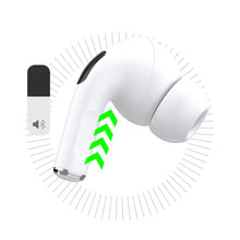 Заредете изображение във визуализатора на галерията – Dudao U19 in-ear TWS wireless Bluetooth 5.3 headphones with LED display - white
