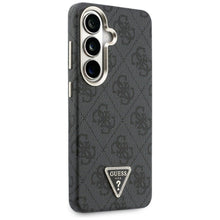 Заредете изображение във визуализатора на галерията – GUESS case for SAMSUNG S26 GUHMS26SP4GTDGMK (4G Triangle Logo MagSafe) black
