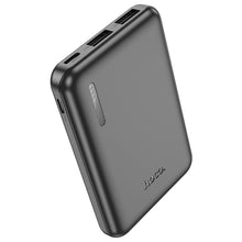 Заредете изображение във визуализатора на галерията – HOCO powerbank 5000 mAh 2A J115 black
