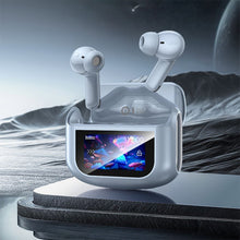Заредете изображение във визуализатора на галерията – HOCO wireless earphones bluetooth with touch screen TWS ANC + ENC EQ21 blue star
