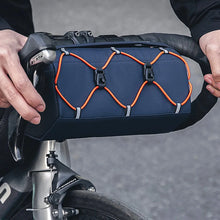 Заредете изображение във визуализатора на галерията – Rockbros 30110054002 bicycle handlebar bag 2.2 l - blue
