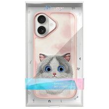 Заредете изображение във визуализатора на галерията – NIMMY case BIG EYED PET 2.0 Cat for IPHONE 16 pink

