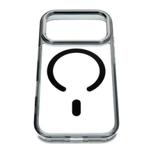 Заредете изображение във визуализатора на галерията – Case for iPhone 18 Pro Max / 17 Pro Max Frame Clear Hybrid Mag Cover compatible with MagSafe black
