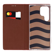 Заредете изображение във визуализатора на галерията – Smart Magneto Case for Samsung Galaxy M15 5G burgundy
