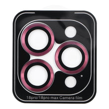 Заредете изображение във визуализатора на галерията – Camera Lens Protector BLUE STAR Easy Install for IPHONE 18 PRO / 18 PRO MAX dark cherry

