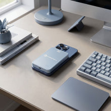 Заредете изображение във визуализатора на галерията – Powerbank compatible with MagSafe Forcell F-Energy SuperSlim F10K8 QC4.0 PD3.0 15W 10000 mAh blue
