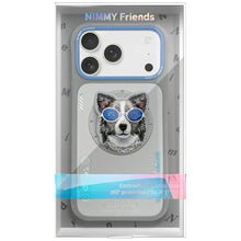 Заредете изображение във визуализатора на галерията – NIMMY case GLASSES COOL DOG compatible with MagSafe for IPHONE 17 gray
