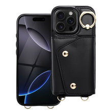 Заредете изображение във визуализатора на галерията – Wallet Case WONDER for IPHONE 16 PRO MAX black
