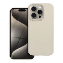 Заредете изображение във визуализатора на галерията – Case for iPhone 15 PRO Forcell F-Protect Frame Premium compatible wiht Magsafe antique white

