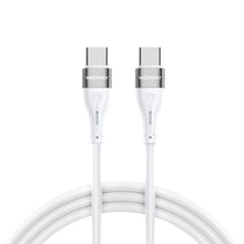 Заредете изображение във визуализатора на галерията – Wozinsky WSTCC1 USB-C / USB-C PD 65W cable 1 m long - white
