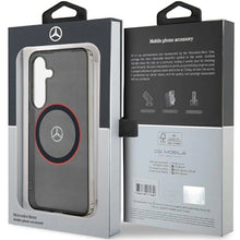 Заредете изображение във визуализатора на галерията – Mercedes Double Layer W Red MagSafe case for Samsung Galaxy S24 - black
