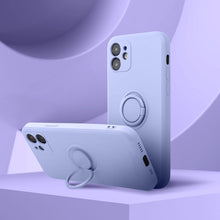 Заредете изображение във визуализатора на галерията – SILICONE RING case for XIAOMI Redmi Note 14 PRO 4G violet
