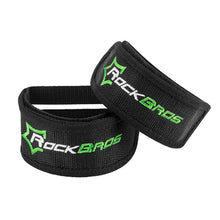 Заредете изображение във визуализатора на галерията – Rockbros GZT1001 bicycle pedal straps - black
