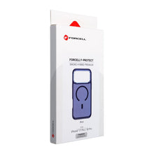 Заредете изображение във визуализатора на галерията – Case for iPhone 18 Pro / 17 Pro Forcell F-Protect Smoke Hybrid Premium compatible with MagSafe navy blue
